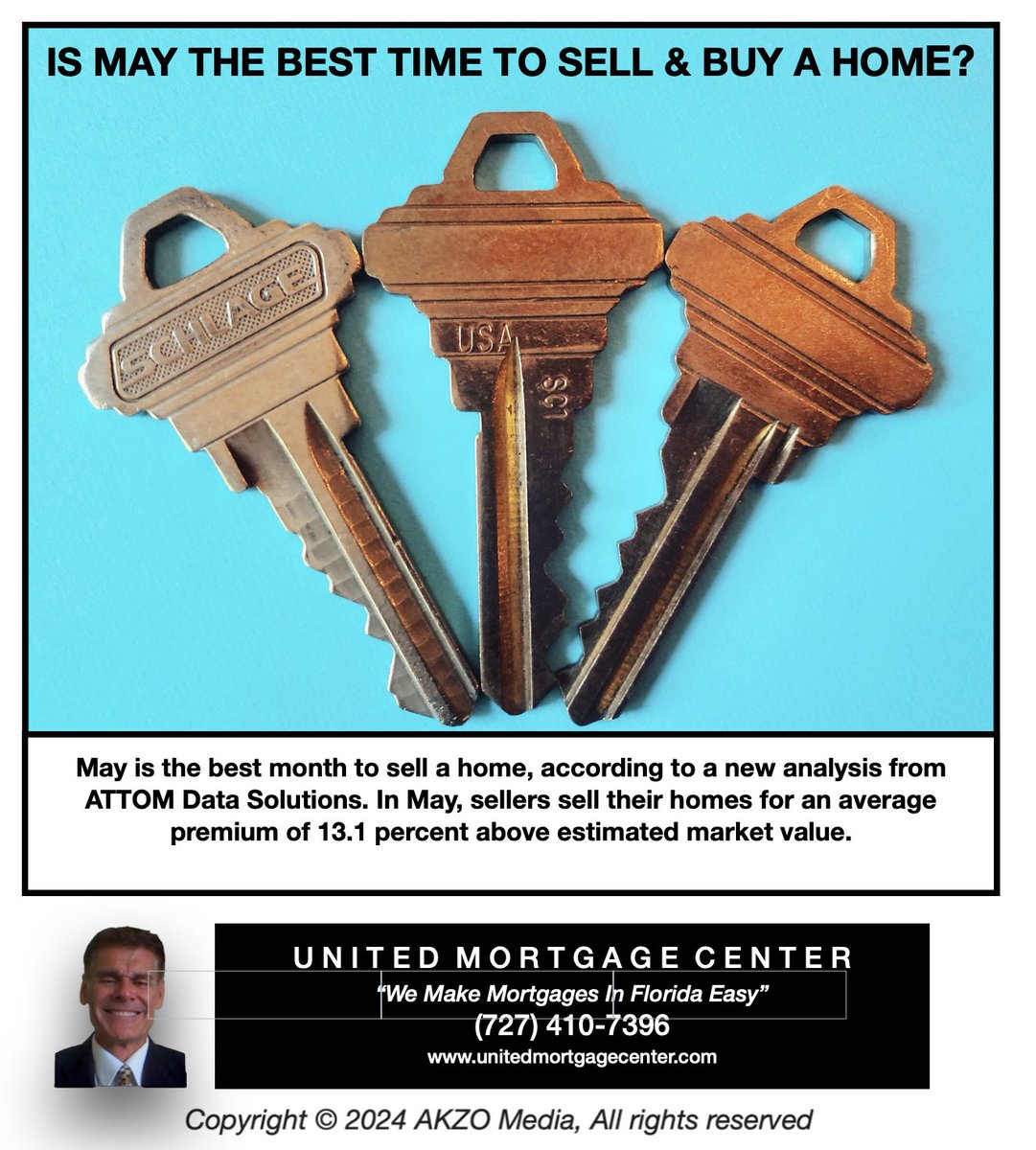 United Mortgage Center-Your Zero Down 1st Time Home Loan
Specialists 'we like making mortgages in Florida easy'
#buy#refi#build#zerodown#1sttimehomebuyer#greatservice
#callnow#florida#lowrates#mortgages#727-410-7396
#www.unitedmortgagecenter.com