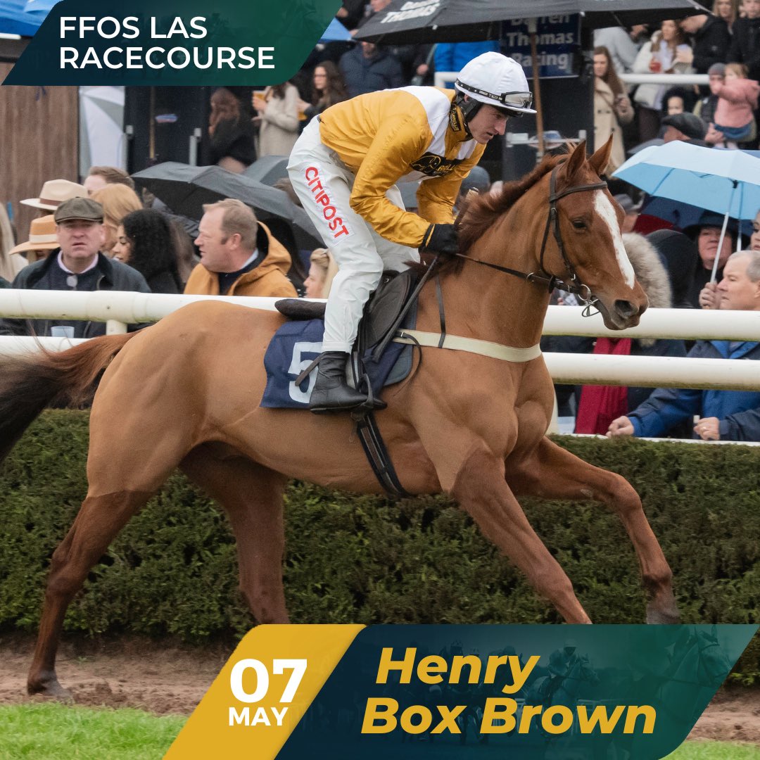 H enry Box Brown has been declared to run at Ffos Las on May 7th in the 17:05 AK Bets Best Price Premier League Handicap Chase over 2m. Conor Ring will take the ride for our club horse! 🙌