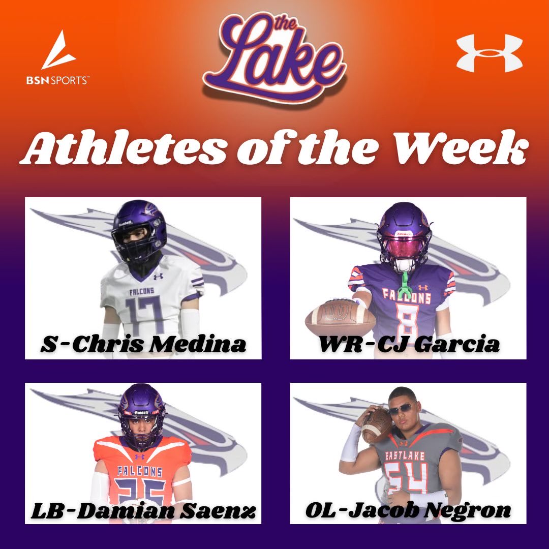 S/O to our Spring Ball Week #2 Athletes of the Week! Your hard work and dedication has not gone unnoticed! Keep up the great work! 🟣🟠🏈🟠🟣 #ufh #falconpride #soar #football #athletes