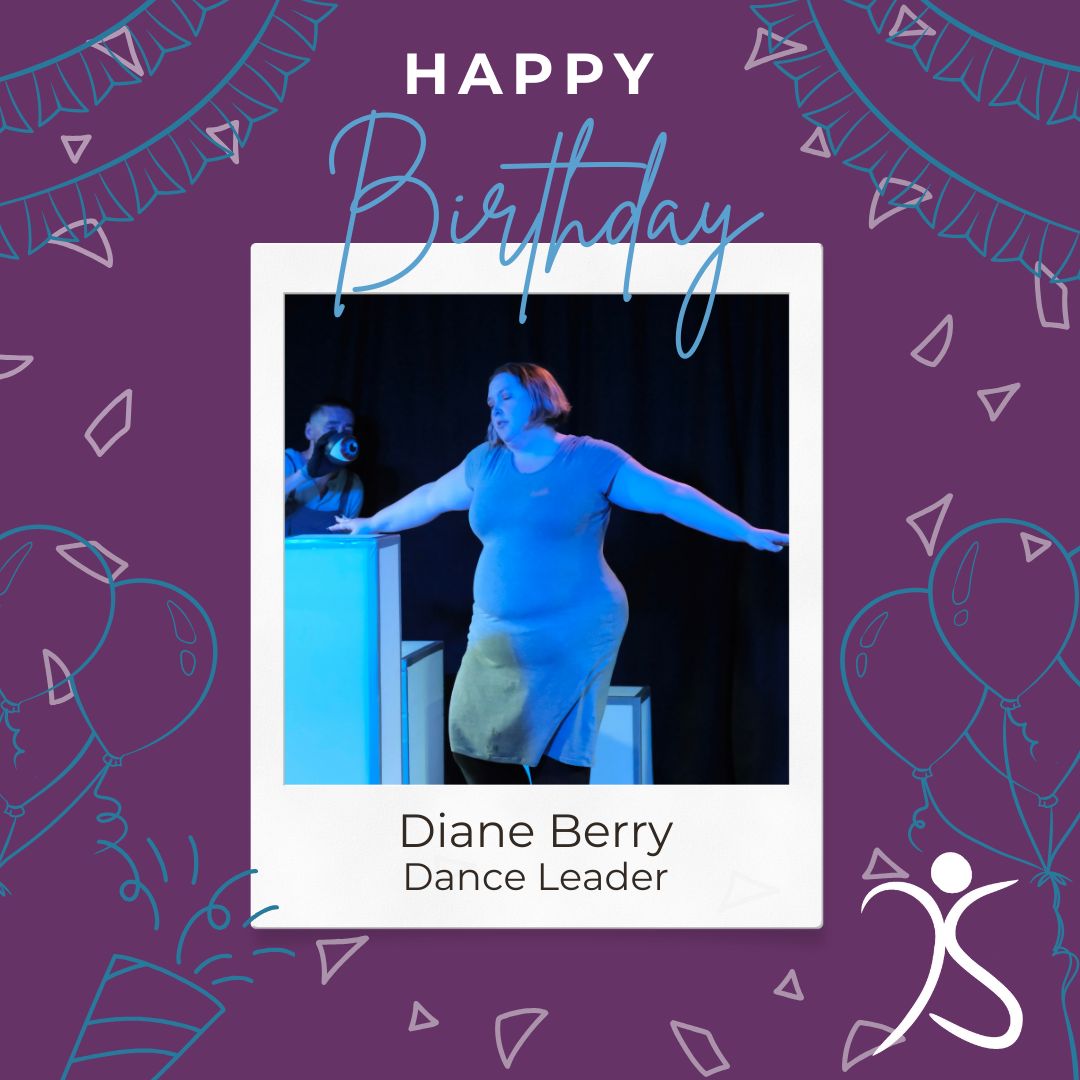 Happy birthday to DanceSyndrome Dance Leader Diane Berry! 🎂🎈 Sending lots of love from #TeamDS, we all hope you have a lovely day 🎉🌟