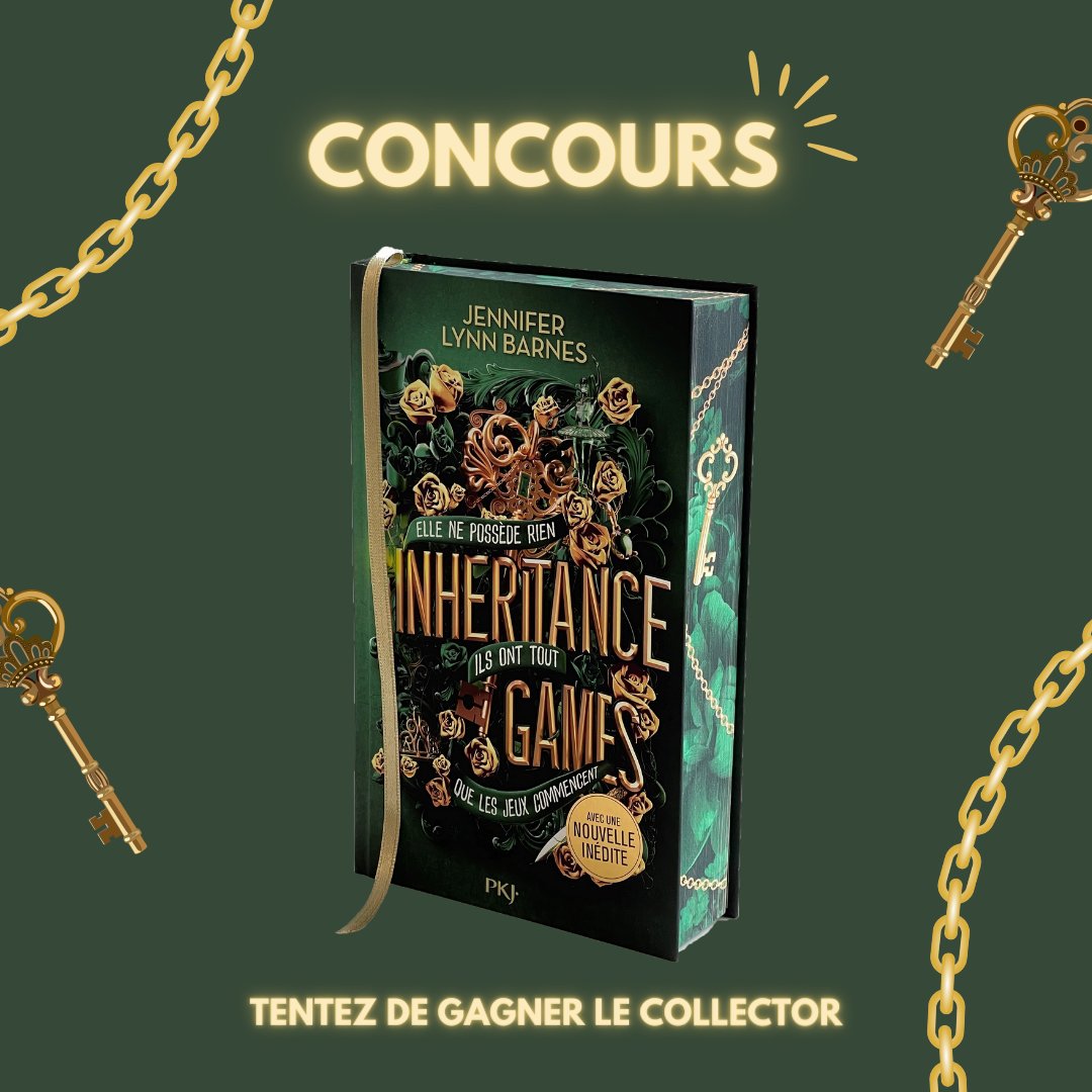 Tentez de remporter le premier tome collector d'Inheritance Games, avec le testament de Tobias Hawthorne et la carte du manoir !

Pour participer :
-> Suivez notre compte @pocket_jeunesse
-> RT ce post

Le concours se terminera le 19 avril à minuit