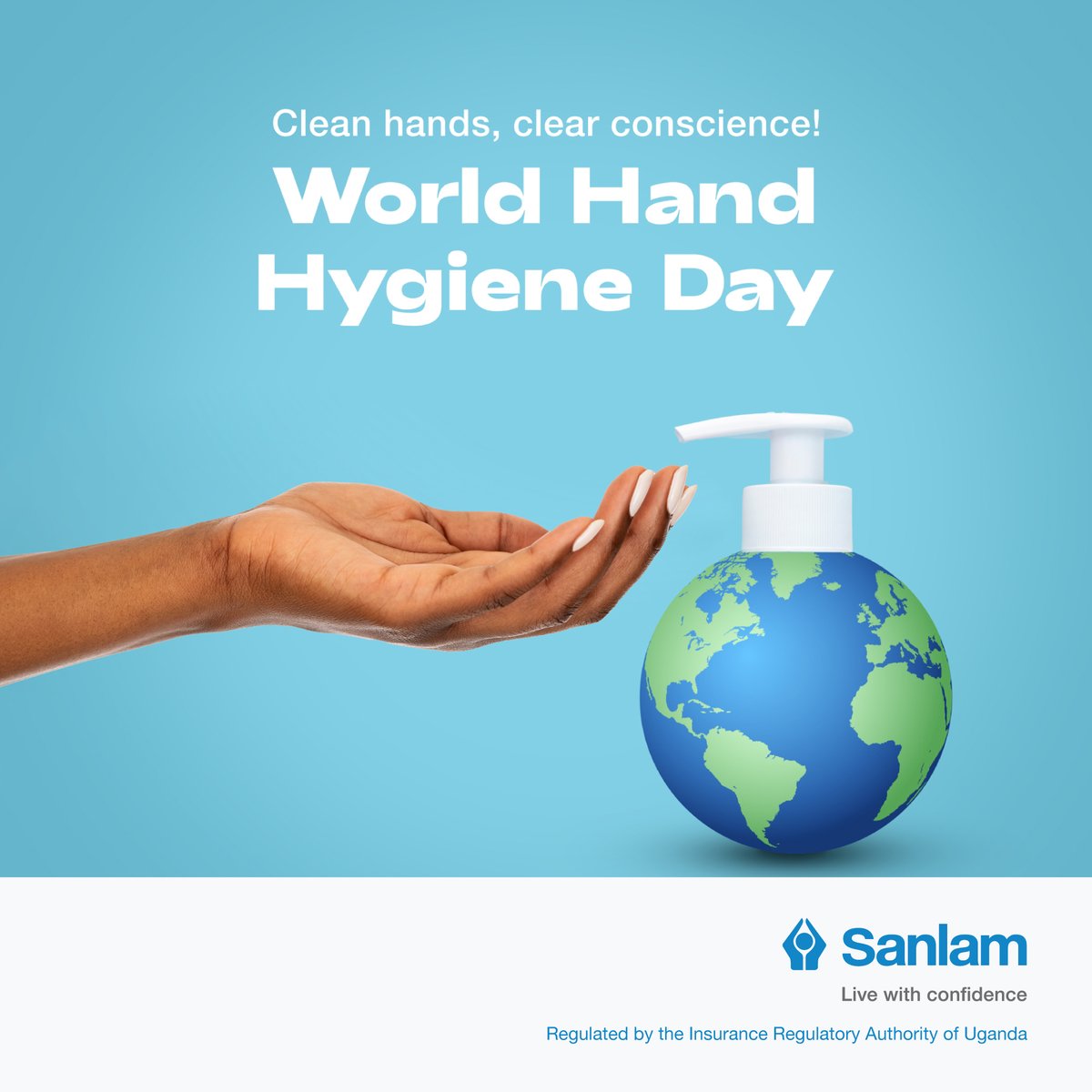 It's World Hand Hygiene Day, let's scrub-a-dub-dub for a healthier, happier world. #WorldHandHygieneDay24 #LiveWithConfidence