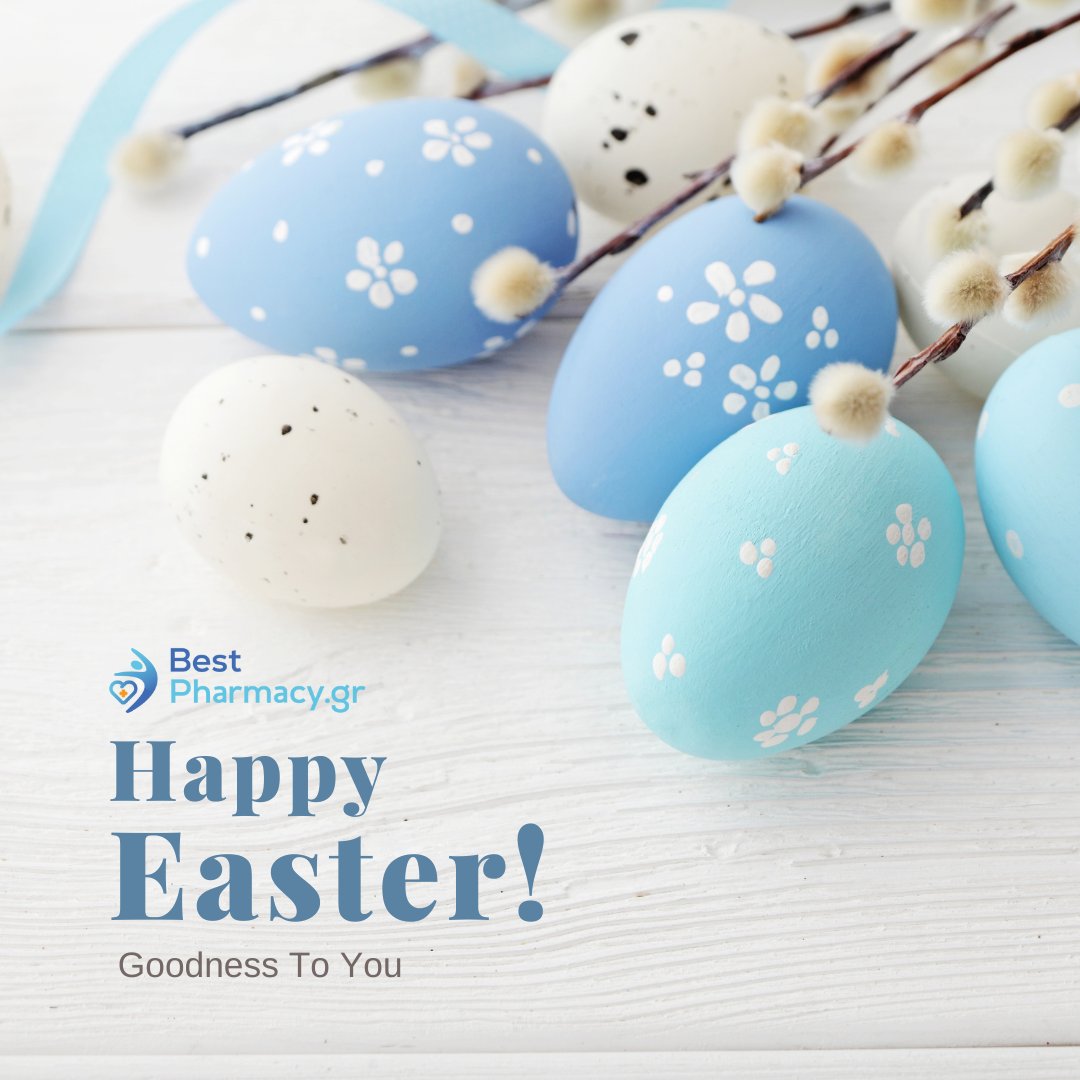 Χρόνια πολλά και Καλό Πάσχα! Να περάσετε υπέροχα με αγάπη, χαρά και ειρήνη! 🐰🌷 
Wishing you a Happy Easter! May you have a wonderful time filled with love, joy, and peace!

#HappyEaster #EasterWishes #bestpharmacygr