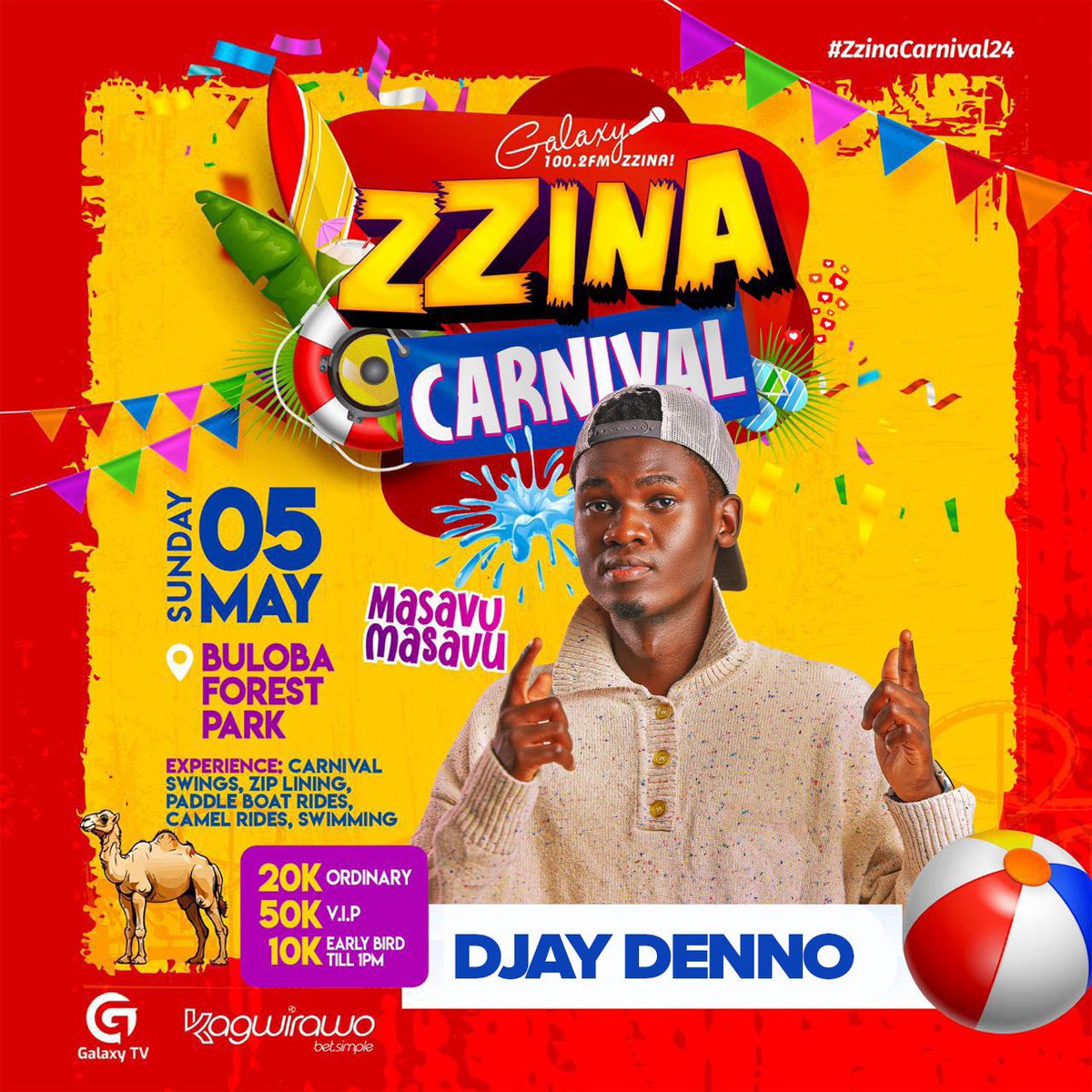 #zzinacarnival24 is happening today everything masavu 🔥