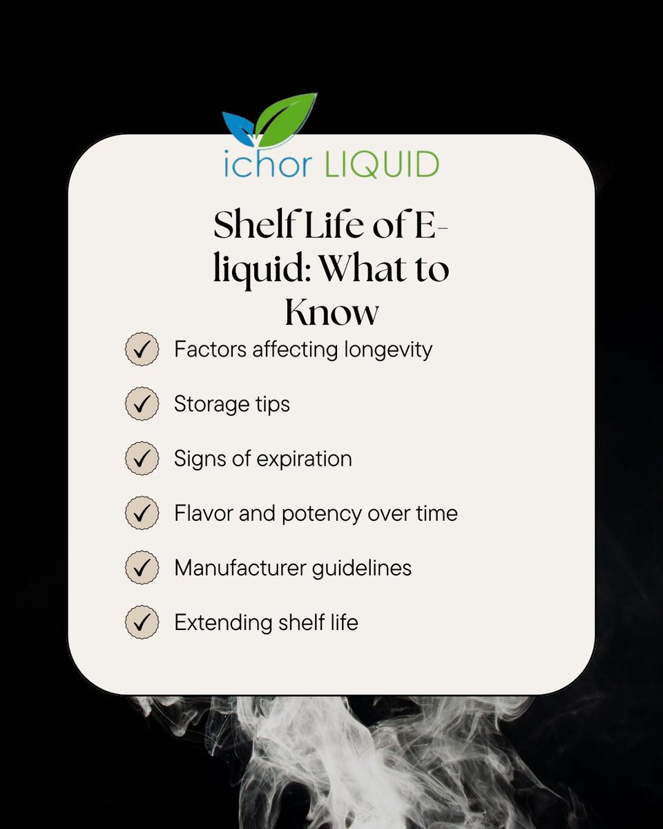 Learn how to maximize your e-liquid's freshness and shelf life: i.mtr.cool/mngaoglflz #EliquidCare #IsleofMan #IOMVaping
