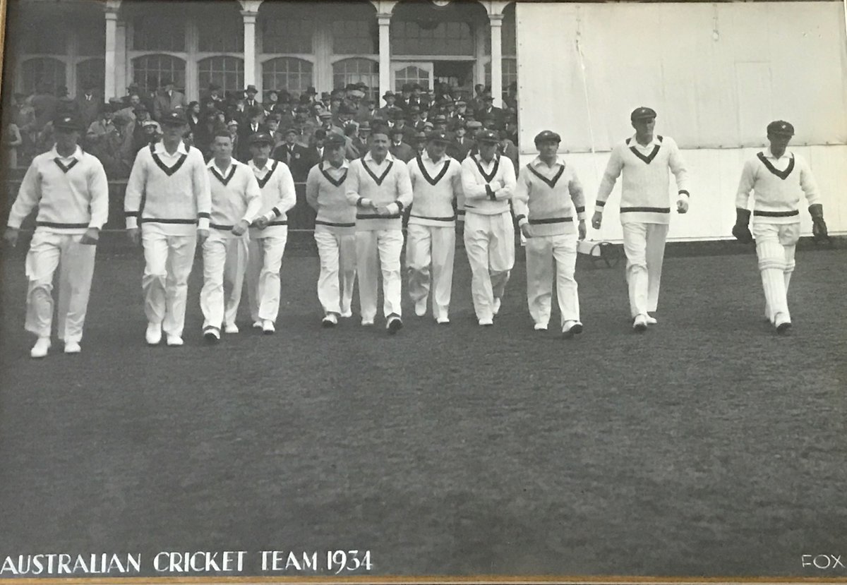 County Cricket Heritage (@cchfcricket) on Twitter photo On this day in 1934, Don Bradman captained the Australians for the first time. Here he leads his team out against <a href="/leicsccc/">Leicestershire Foxes š¦</a> at a packed <a href="/ElectricitySCC/">Electricity Sports Cricket Club</a>. On this day in 1934, Don Bradman captained the Australians for the first time. Here he leads his team out against <a href="/leicsccc/">Leicestershire Foxes š¦</a> at a packed <a href="/ElectricitySCC/">Electricity Sports Cricket Club</a>.