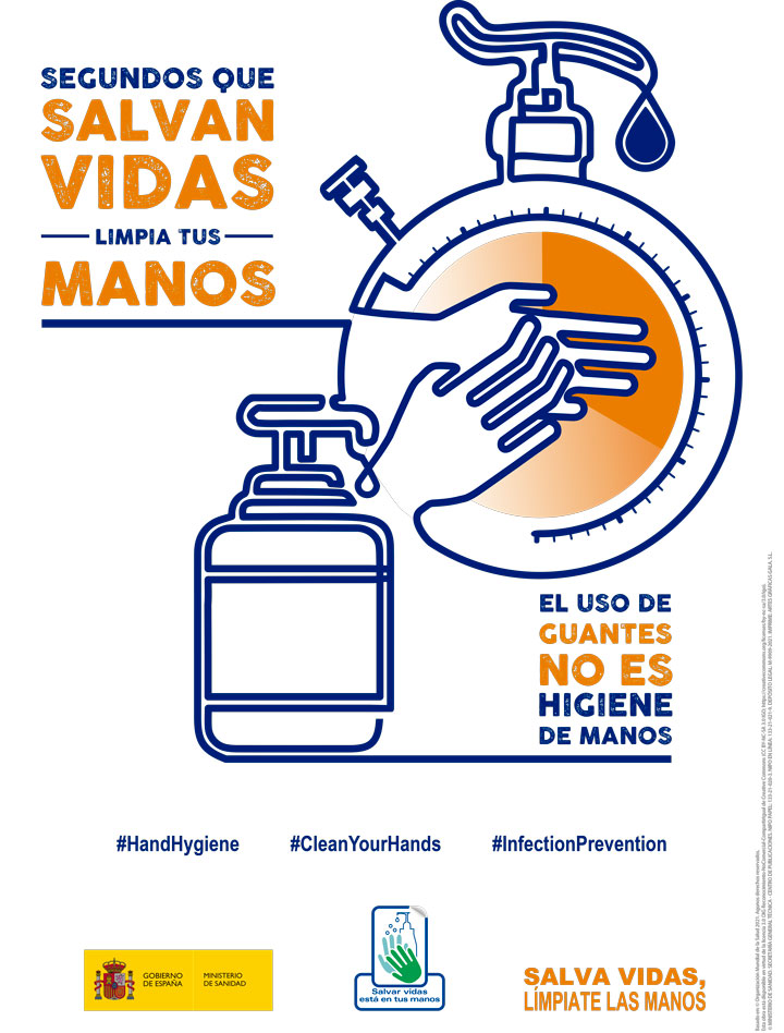 📢 Hoy, 5 de mayo, es el Día Mundial de la Higiene de Manos 🙌🏻🚿💧🧼🫧, una efeméride que impulsa la OMS para concienciar sobre la importancia del lavado y la #higiene de #manos para prevenir #enfermedades. #CleanHands #Safelives #handhygiene #cleanyourhands @WHO @WHO_Europe