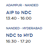 #aviation #avgeeks #Hyderabad #Jalandhar #AdampurAirport #NandedAirport #news
@OfficialStarAir #flyHyd @RGIAHyd 
Now Star Air Direct Access (1 stop, No flight change) Hyderabad-Jalandhar via Nanded 1x weekly(Wed). eff. May 22