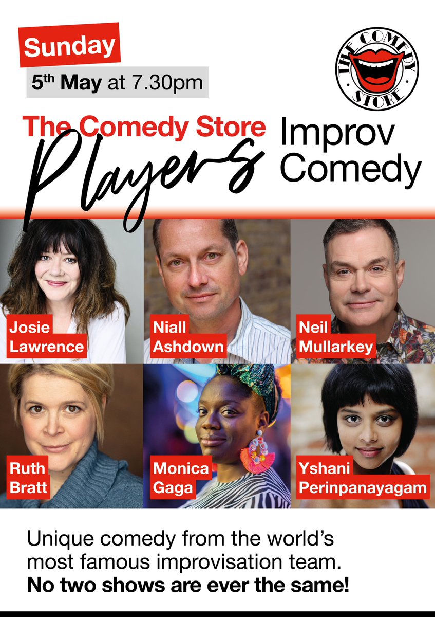 The Comedy Store Players and a lie in tomorrow!