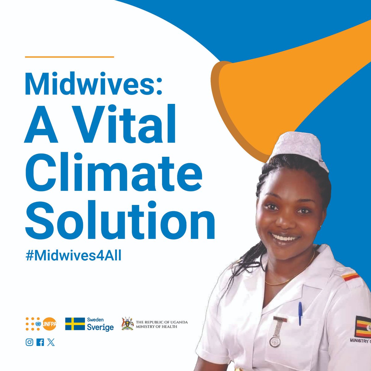 Despite delivering 90% of essential health services, midwives make up only 10% of the healthcare workforce. Let's recognize their invaluable contributions and work towards empowering more midwives. Happy International Day of the Midwife! #Midwives4All #IDM2024