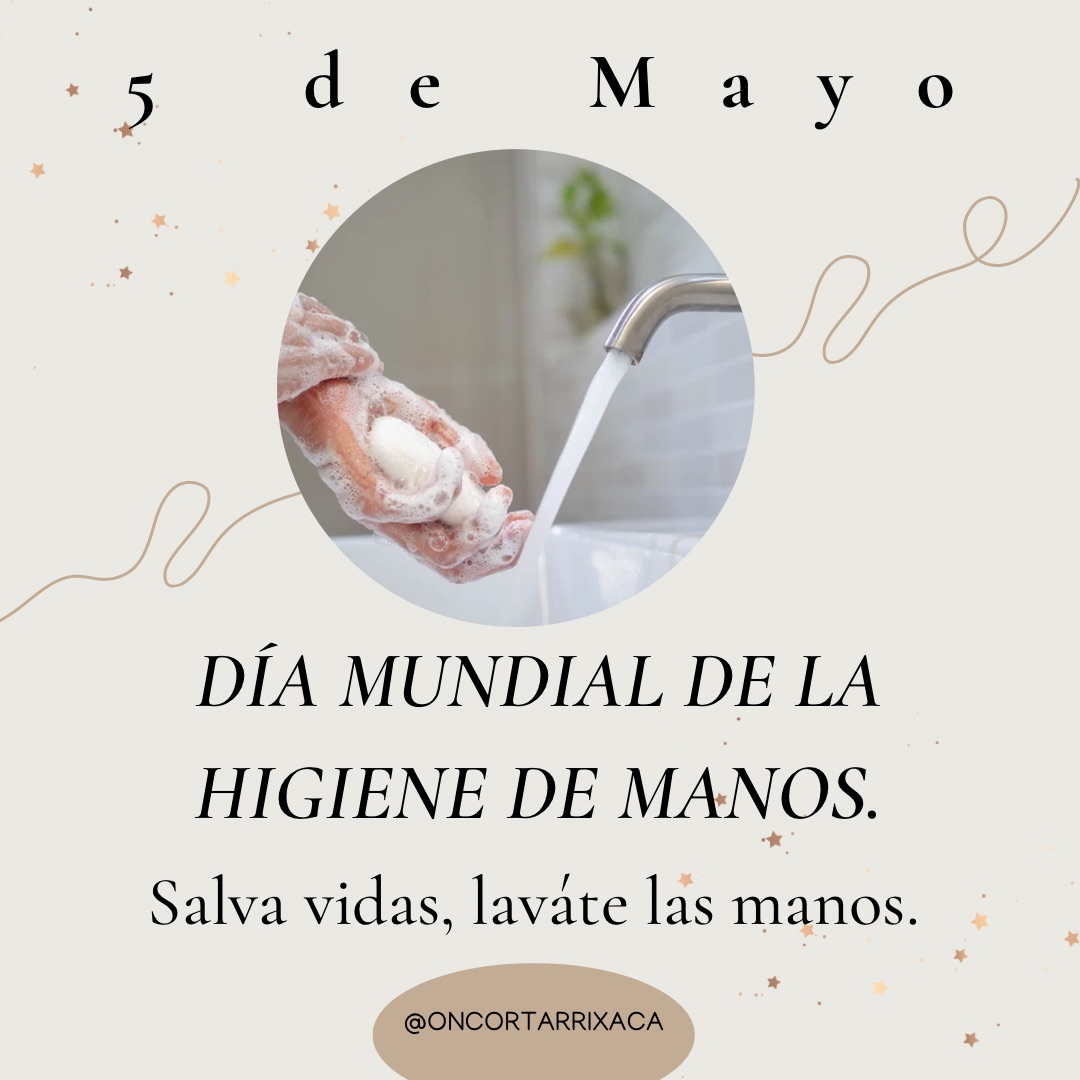 Hoy es el Día Mundial de la Higiene de Manos 🙌🏼 Lavarse las manos es la mejor prevención para la transmisión de infecciones. 🦠 Salva vidas, lávate las manos. 💕