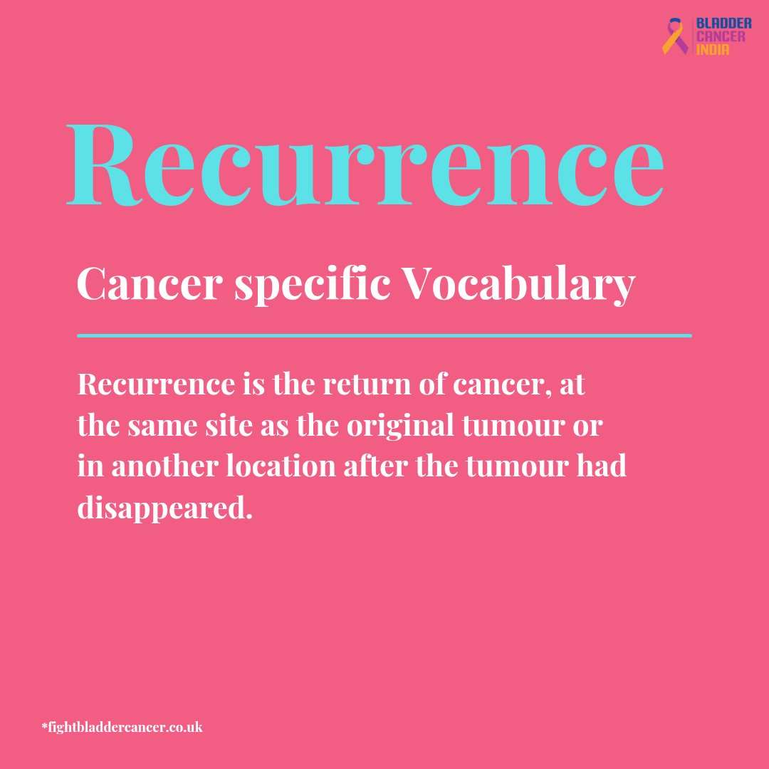 Cancer Vocabulary- 10

#bladdercancer #vocabulary #cancerawareness