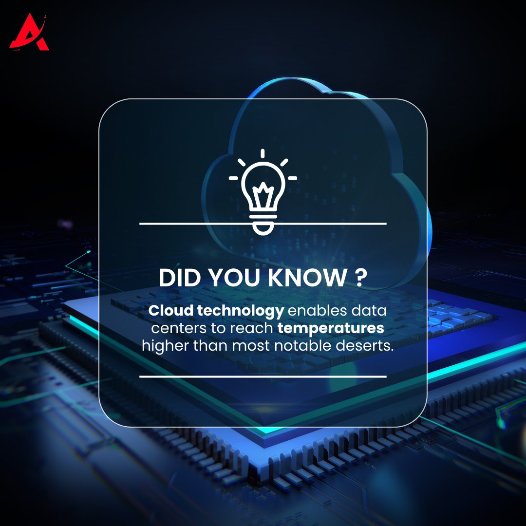 Did you know that cloud technology enables data centers to reach temperatures higher than most notable deserts? 🌡️

It's mind-boggling how innovation knows no bounds, isn't it? 

#anemoi #technology #cloudsolutions #cloudtechnology #didyouknow #innovation