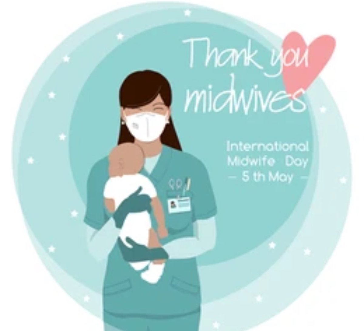 @WalsallHcareNHS @local_maternity Thank you to all our midwives on our very special day! Have great international day of the midwife. You are all amazing! @GiddingsSally @CarolKingsteph2 @becky_stoodley @laurapa89282238 @LisaRuthCarroll @ned_hobbs