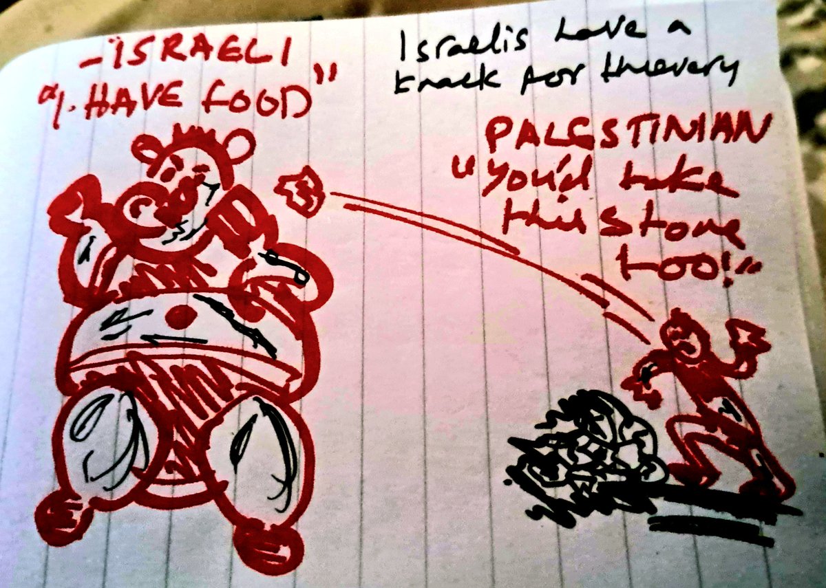 #Israeli gluttony while #Palestinians starve.
#stopISRAEL

#FreePalestine #saveGAZA #ApartheidIsrael