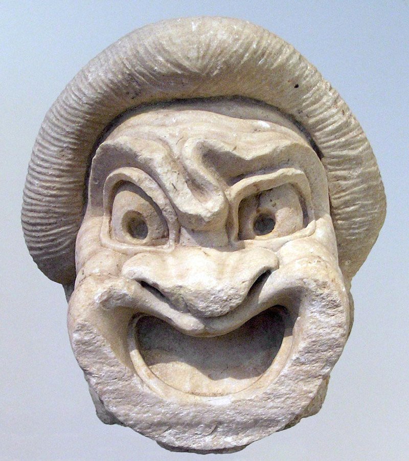 #giornatamondialedellarisata 
La risata come strumento per definire, interpretare la realtà che ci circonda. Lo avevano capito gli antichi, creando il teatro comico.
Noi moderni siamo ancora in grado di farlo? 
#ancientheritage 
#WorldLaughterDay