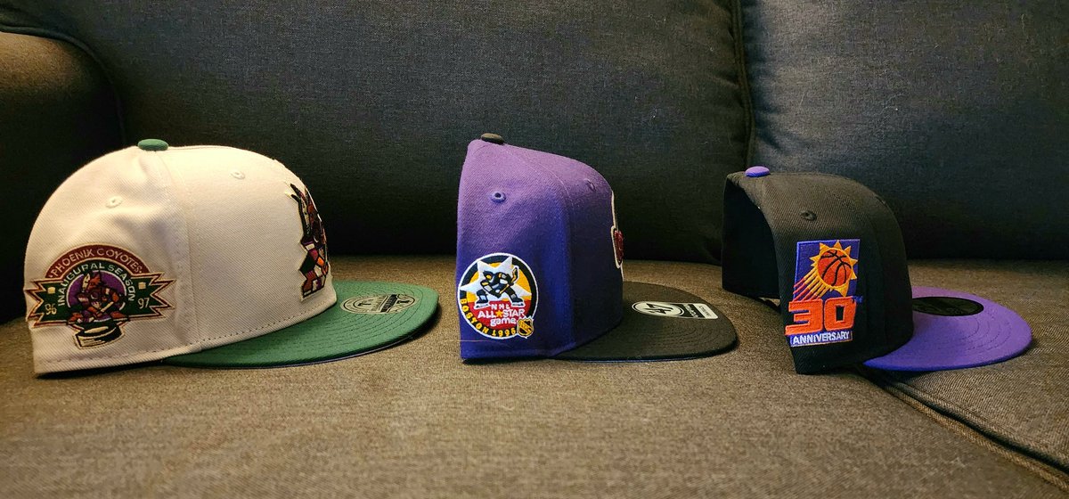 New hat pick-ups this week courtesy of @HatClub @mitchell_ness @47brand @NewEraCap  #yotes #ittakeseverything