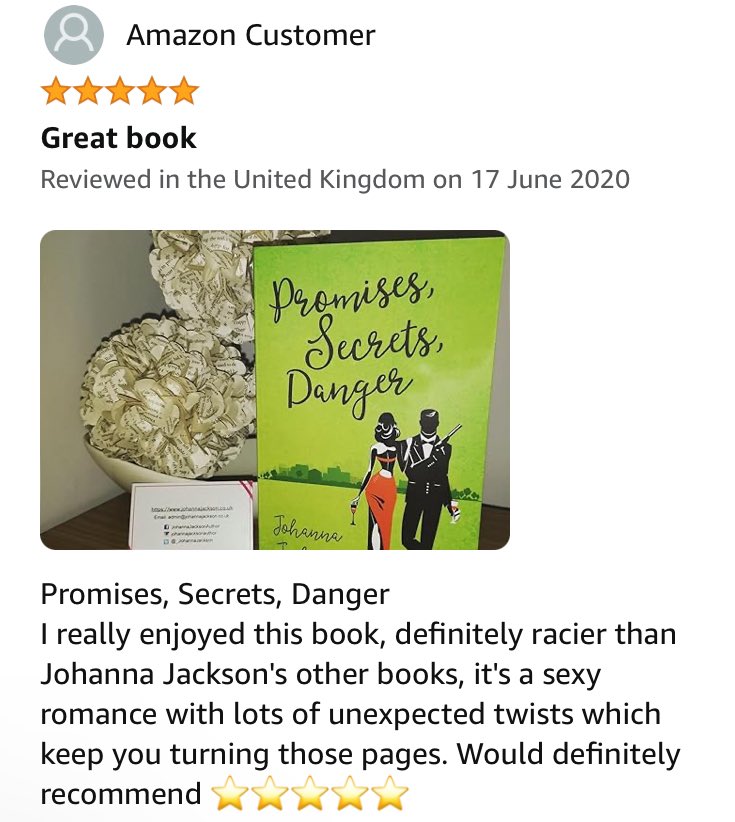 If you like a raunchy read, Promises, Secrets, Danger is definitely the one for you… 😉🤭😆 Pre-loved copies available via Amazon 💚 amzn.eu/d/dkYPjJs New/signed copies available via 💚 johannajackson.co.uk