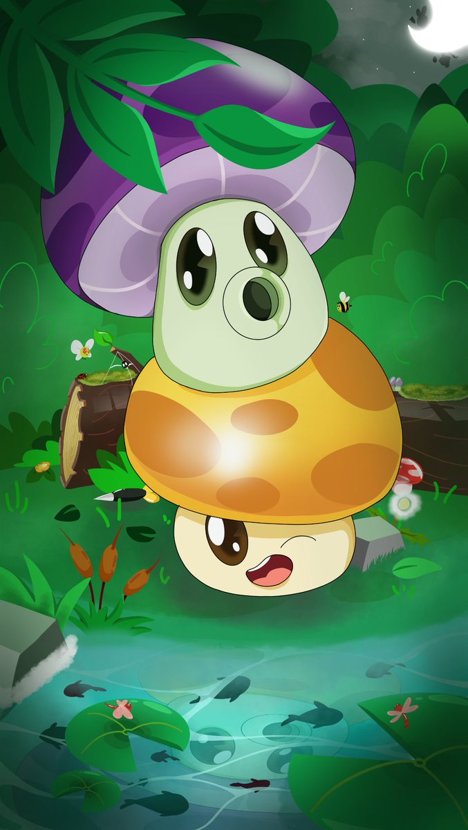 Puff&sun–shroons.
#pvz  #PvZ2 #pvzfanart #plantsvszombies