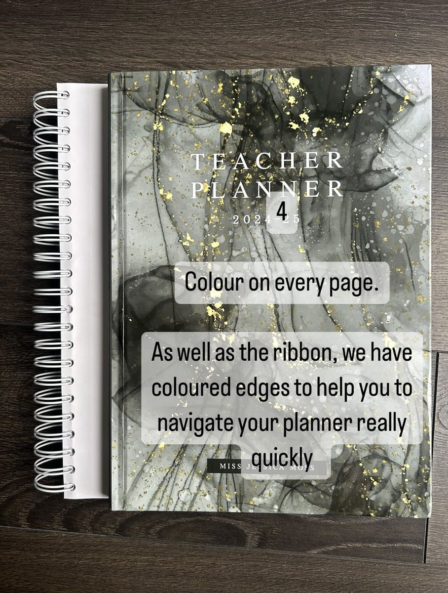 4 of 10 reasons to choose Tidy Think 📚 👩‍🏫 #teacherplanner