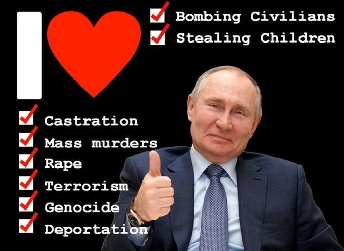 @V141NG 🤬🤬🤬🤬🤬🤬#RussiaIsATerroristState #RussianWarCrimes #StopPutinNOW