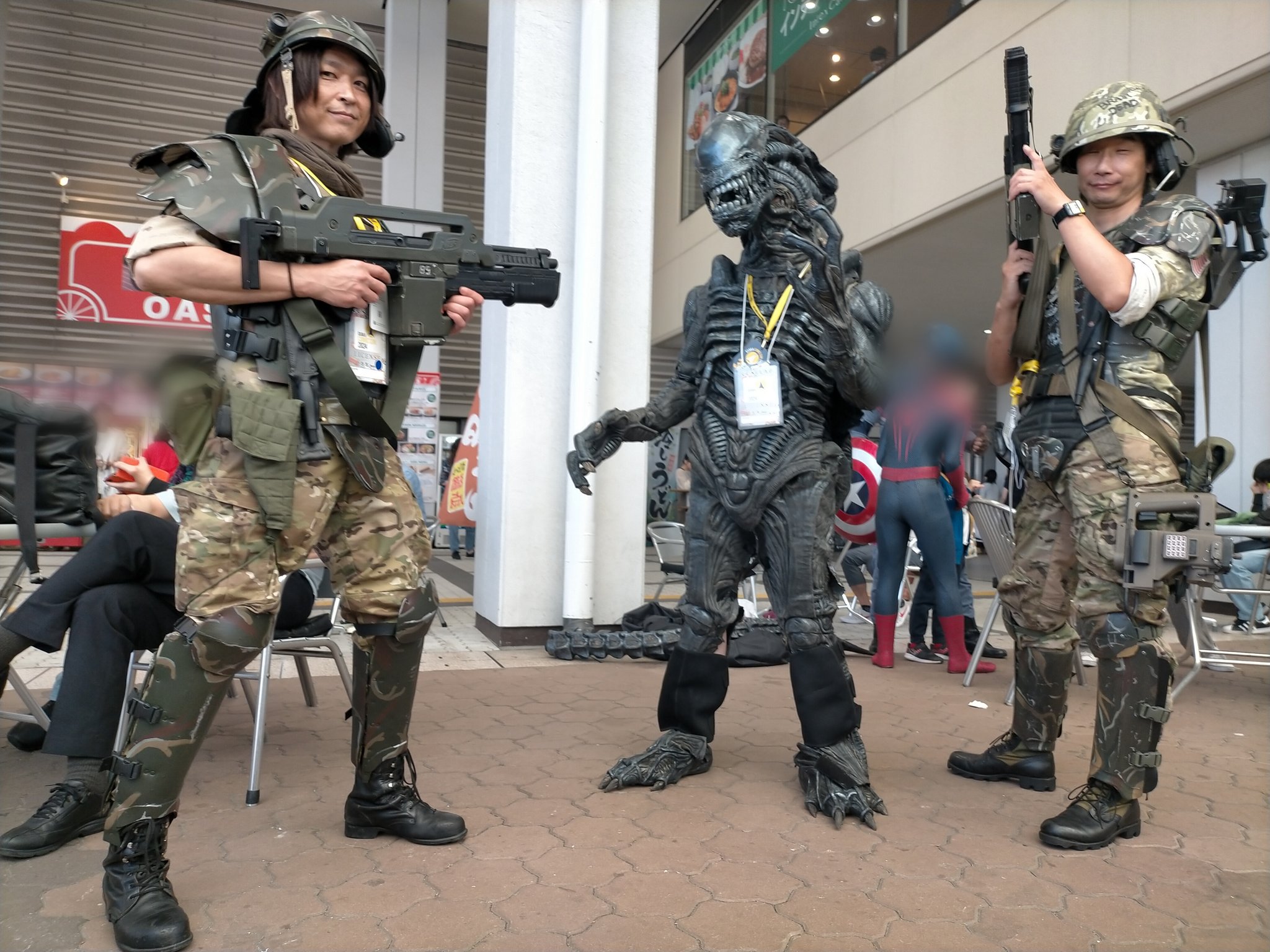 エイリアン　植民地海兵隊 HOT TOYSの『エイリアン2』植民地海兵隊“バスケス（バスクェス