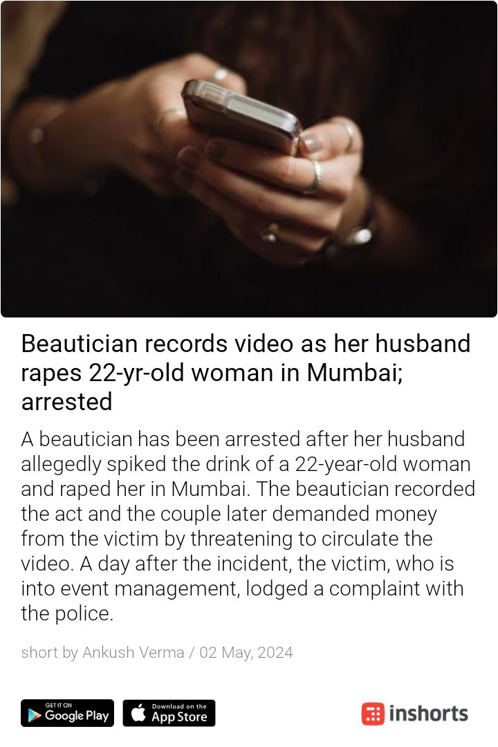 No no she can't do anything wrong bcz she is a woman. She was just making reels for Instagram. Now in court definitely she will say that she was forced by her husband to record and will come out of the case easily.
#biasedlaws
#fakecases
#BurnYourUnderwear 
#biasedjudiciary