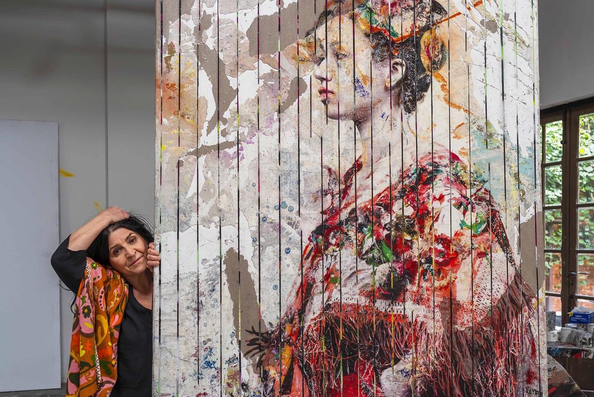 We are delighted to present Lita Cabellut’s inaugural exhibition, ‘La niña en la mirada,’ opening May 9th at Opera Gallery Madrid. 📸Studio images copyright Eddy Wenting ⏳9 May - 8 June 📍Opera Gallery Madrid operagallery.com/event/lita-cab…