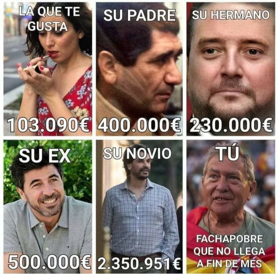 #FelizDomingo #madrid #XplicaEnfangados #fango #ayuso #halamadrid #Cibeles #omg #pp #AyusoDimisión #Ayuso7291 #DiaDeLaMadre #hermana #CrimenOrganizado #mafia #Tendencias #Domingo 🤧😱🤬😡💩💩🤢🥴