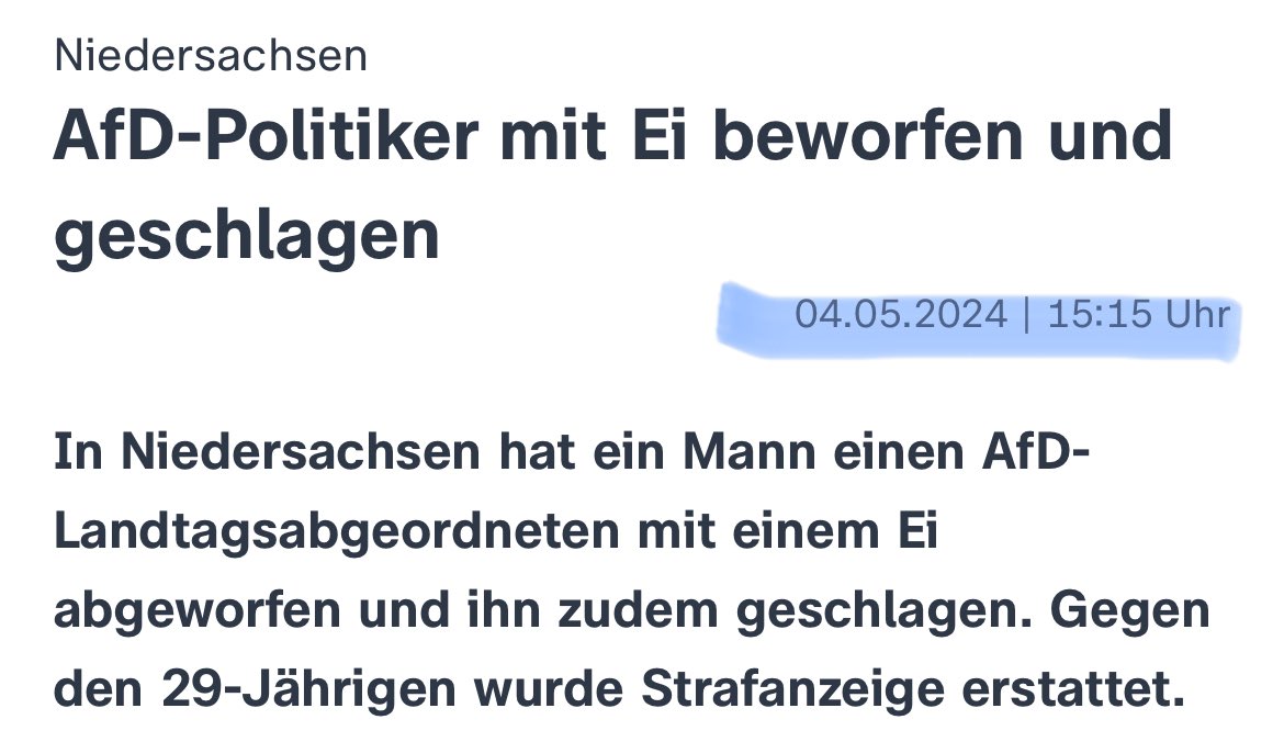 AfD-Politiker werden beinahe täglich angegriffen. Sei es am Infostand oder beim plakatieren. Zum SPD-Vorfall in Dresden ist noch nicht mal ein Täter gefasst. Trotzdem wissen sie natürlich sofort, aus welcher „Ecke“ der Angriff kam. Ihr demaskiert euch selbst. #Dresden