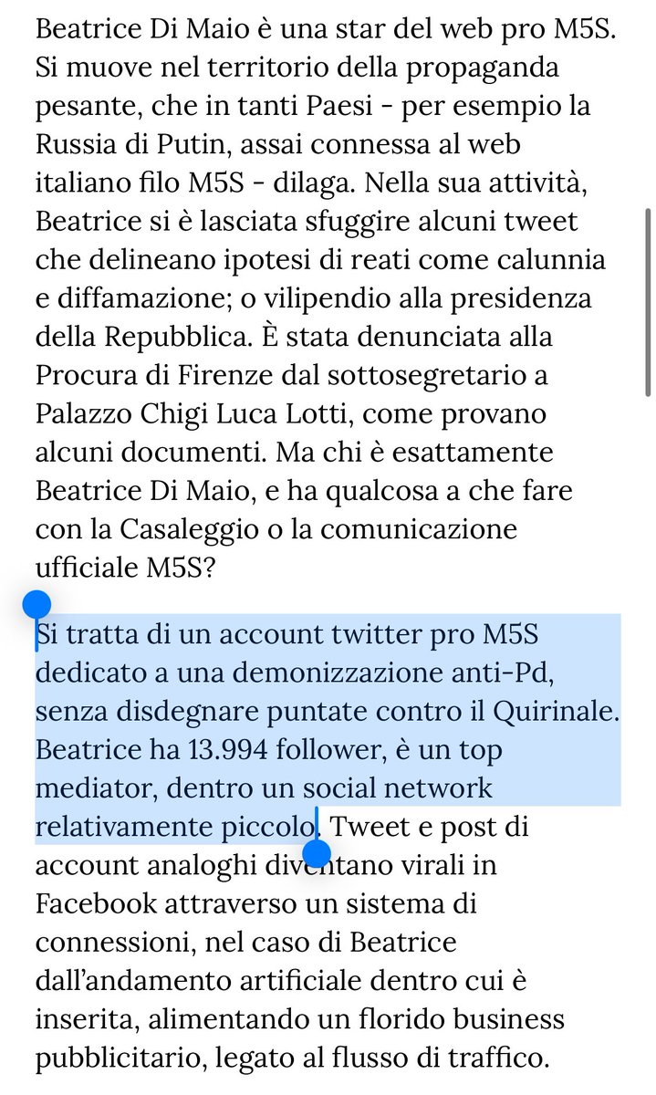 Ricordiamo che per Iacoboni la moglie di Brunetta era 'l'account chiave' della propaganda 5 stelle'.

Non stupisce che continui a vedere fantasmi dove non ci sono.