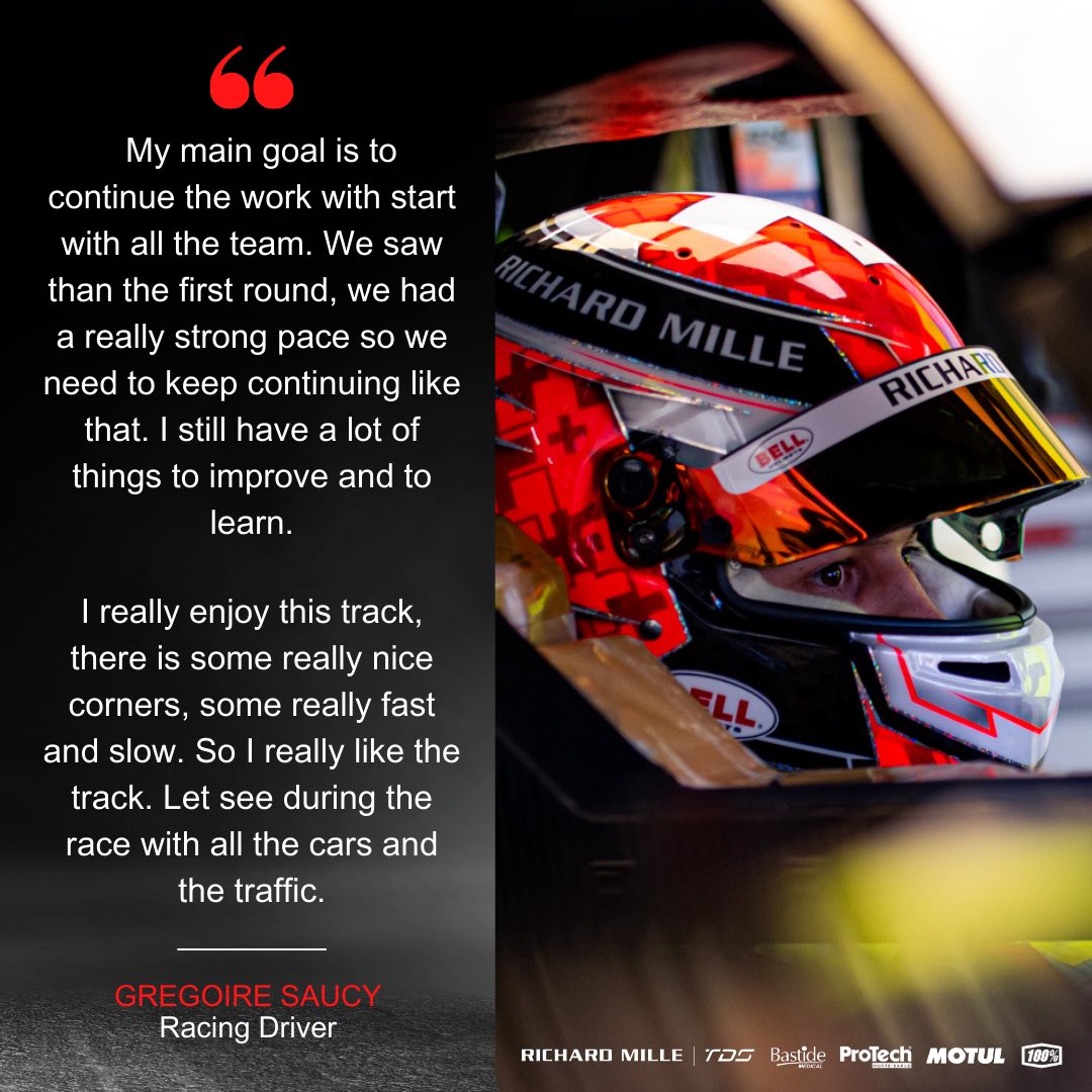 Interview 🏁🎤 ▪️ @MathiasBeche ▪️ Rodrigo ▪️ @GregoireSaucy #TDSracing #elms #4hlecastellet #richardmille #motorsport #autoracing #racecars #drivers #oreca07 #lmp2
