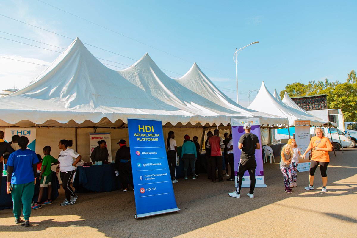 The city residents today showed up in big numbers for the bi-monthly mass sport #CarFreeDay. This sport contributes to building a healthier city by promoting active living and preventive healthcare measures through non-communicable diseases screening. #BeatNCDs