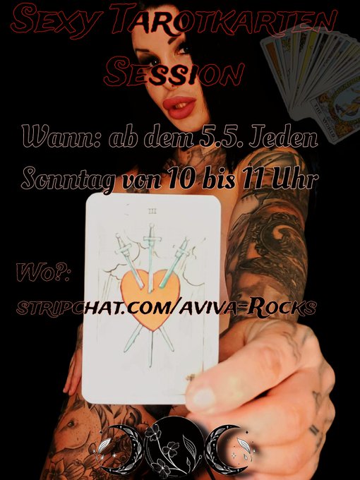 Nicht verpassen. Jeden Sonntag von 10 bis 11 Uhr sexy Kartenlegung auf https://t.co/NEfUTZMQR7  Ab 11