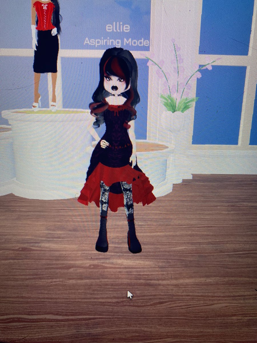 still playing this… theme was romantic goth i got 3rd this fit was literally such a banger i was robbed IM LITERALLY GOTH(ish)