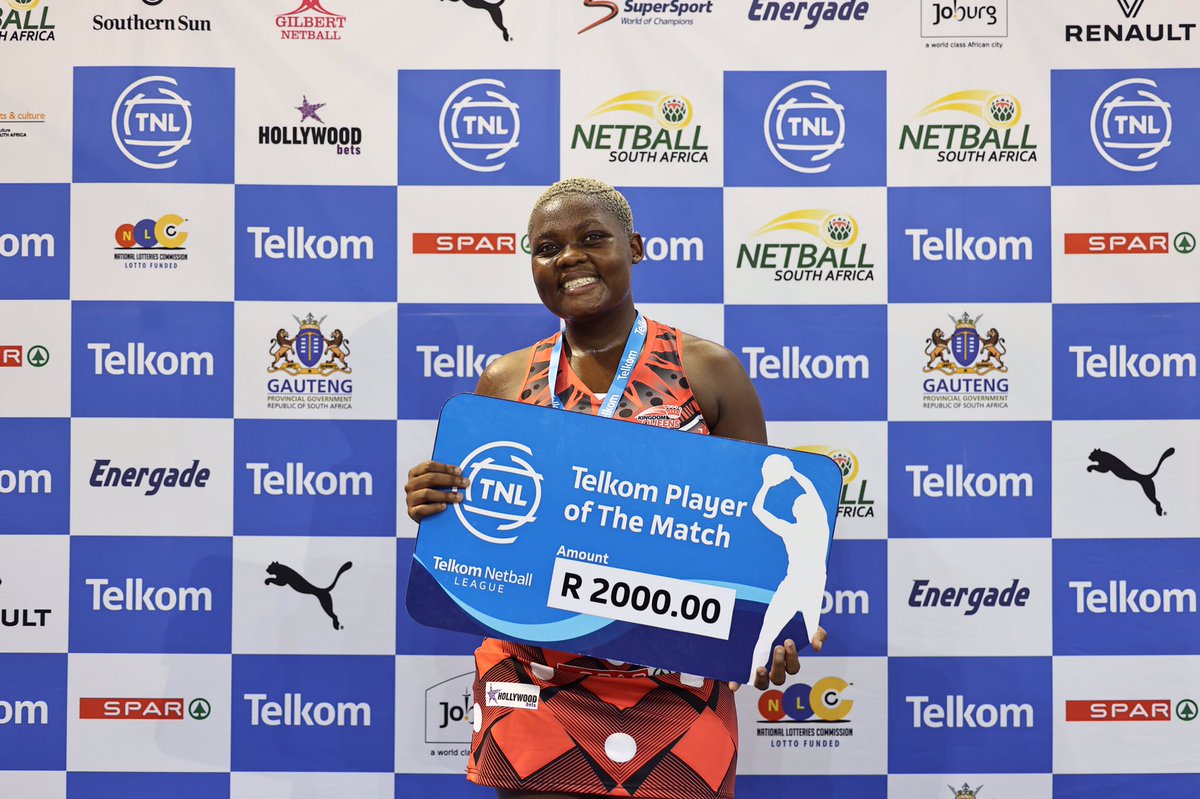 #TelkomNL Player of the match KD Queens GA - Nokwanda Zulu 🏆😃💯 #TelkomNL | #TNLisBack | #netballsouthafrica
