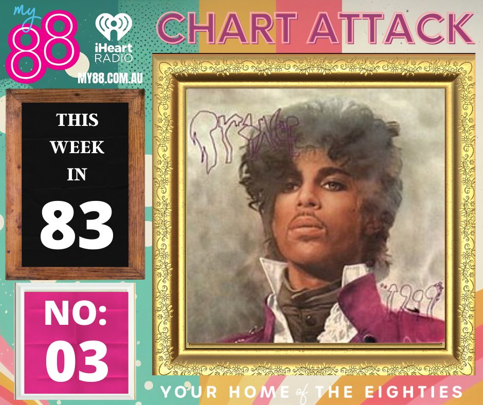 #ChartAttack on @My88_FM: Aussie Top 20 from this week in 1983: 3: 1999 #Prince Prince's first Top Ten in Australia, and would go all the way to 2. Still one of my favourites of his.