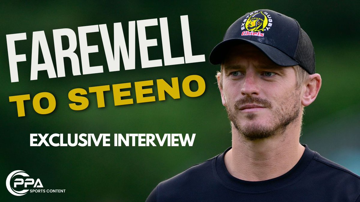 📢 - 𝙀𝙓𝘾𝙇𝙐𝙎𝙄𝙑𝙀 @ExeterChiefs legend @steeno10 speaks exclusively to @ppauk Sports Content as he announces he is to leave the @premrugby club at the end of the season. 📽️ - youtu.be/DgSfbtOhy2A #exeterchiefs #rugby #premrugby #exeter #devon #rugbyunion #chiefs