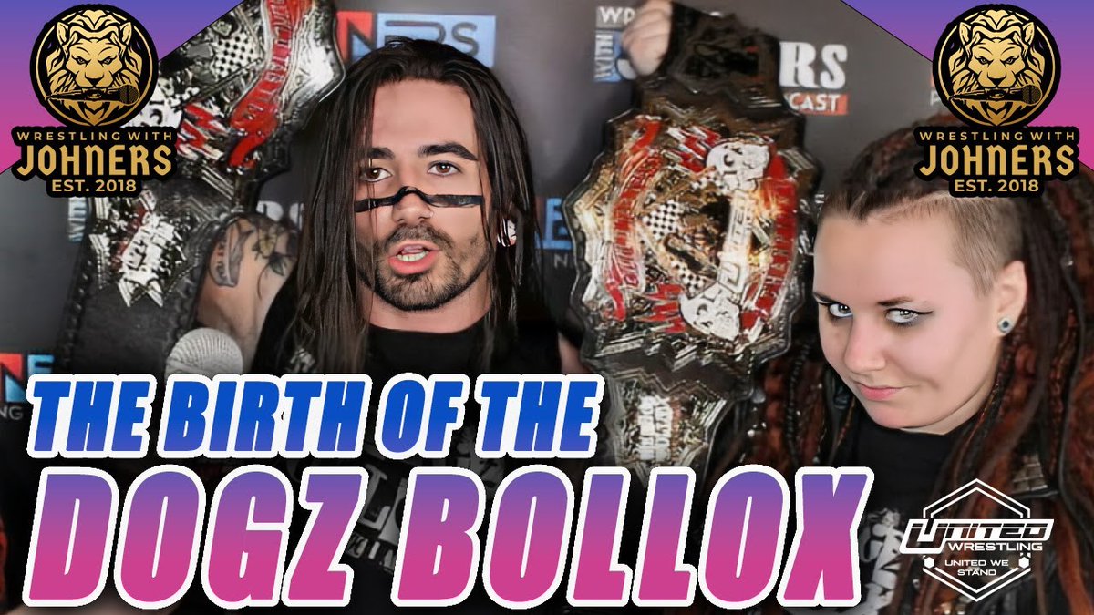 🚨A Wrestling With Johners Exclusive🚨 The Birth of The Dogz Bollox! 🎥 is.gd/DogzBollox YouTube In this video package from my interviews with @KiraChimera & @ScottyRawk we tell the story of their intense rivalry, through to becoming @OfficialUWUK World Tag Team…