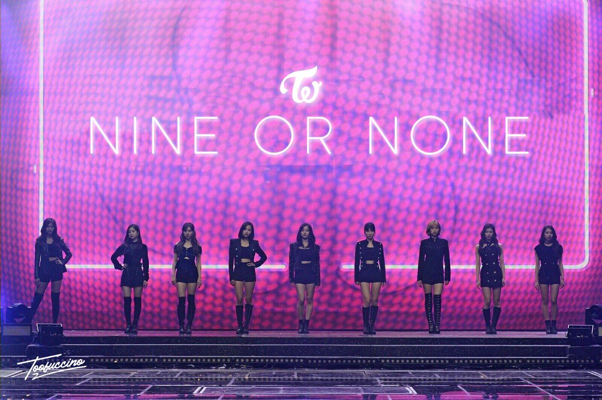 There is no such thing is 'OT8 ONCE'. If you hate one member, you hate all members.

TWICE IS NINE AND WILL FOREVER BE NINE.