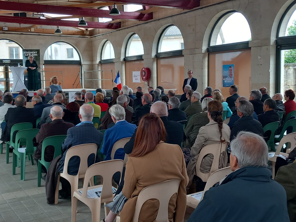 A #Wassy, le @RN_HauteMarne a reçu Aurélia Beigneux députée française au Parlement européen dans le cadre des #européennes2024 et de la campagne de @J_Bardella
#VivementLe9Juin #hautemarne 👇