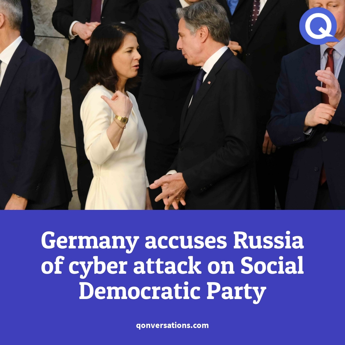 #technews #Germany Germany has accused #Russia of an intolerable #cyberattack on members of the Social Democratic Party, Chancellor Olaf Scholz's party. Find out more: qonversations.com/germany-accuse…