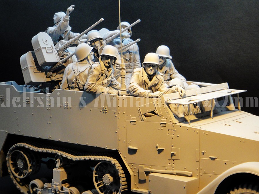 US M16 Crew and Riders in 1/16 Scale dlvr.it/T6RS4y