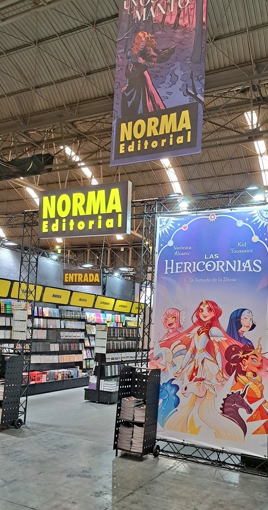 ¡Buenos días! ¡Último día en @COMIC_bcn!