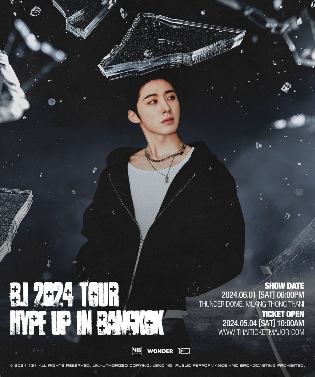 💗wts AVAILABLE

🇹🇭“B.I 2024 TOUR HYPE UP IN BANGKOK”

🗓 01.06.2024(SAT) 6PM

📍 Thunder Dome, Muang Thong Thani

🔹 Alipay, kakaopay,PayPal, Wise, Bank transfer👌🏻

✨Please DM or mention if you are interested!✨

#BI_2024HypeUpinBKK 
#BI #비아이
