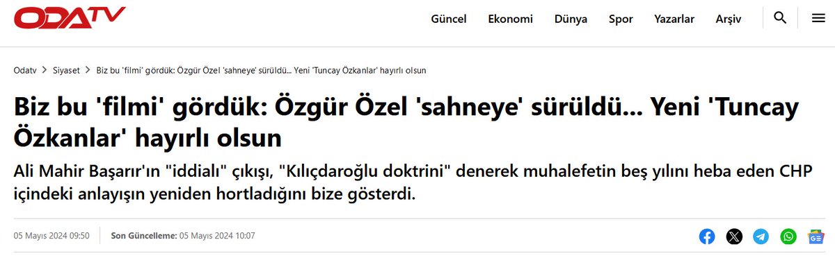 Dozajı günden güne arttırıyorlar :D Ekrem muhtemelen odasında her sabah sinirden kağıt yiyor.