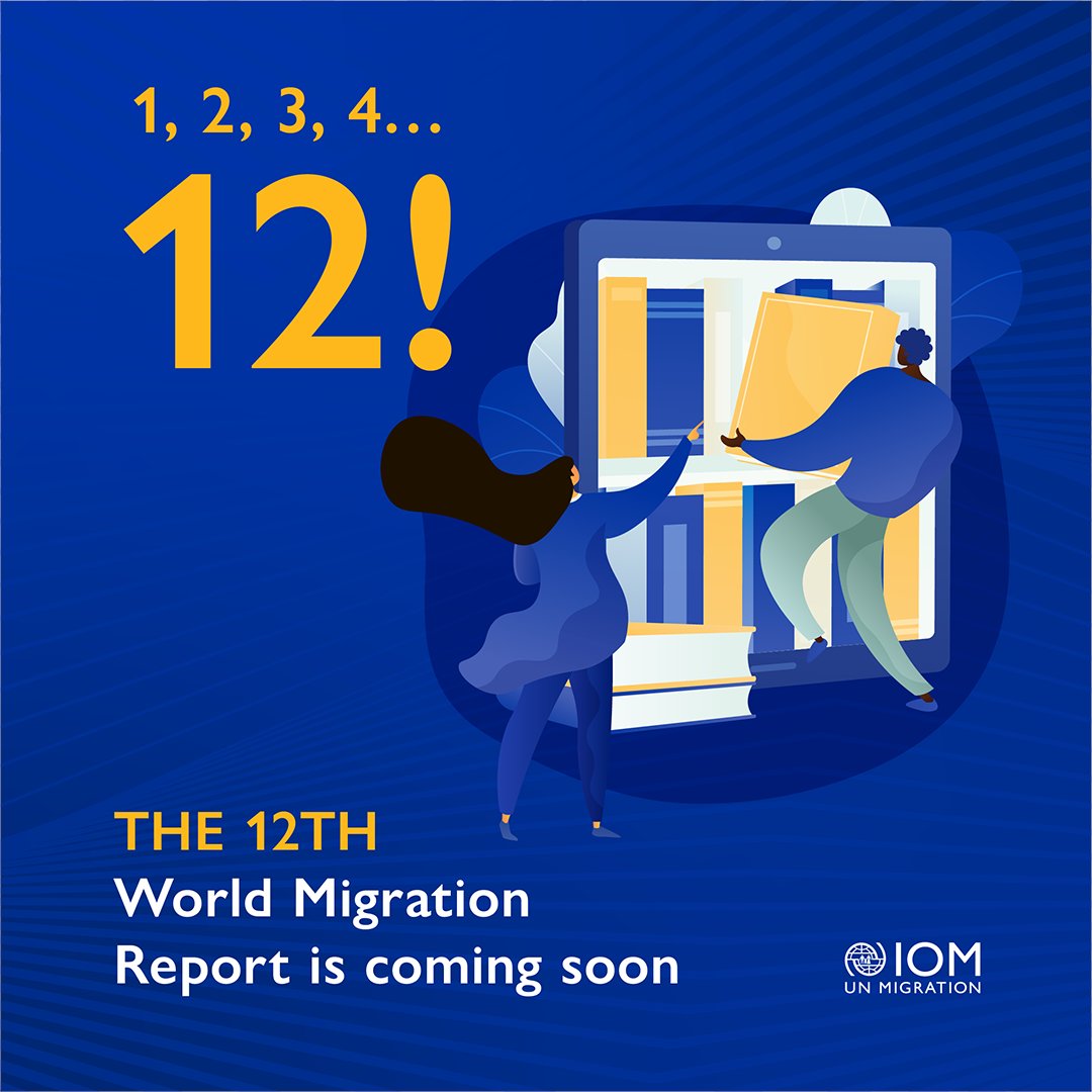 The World Migration Report #WMR2024 is almost here! Watch this space for more details: worldmigrationreport.iom.int