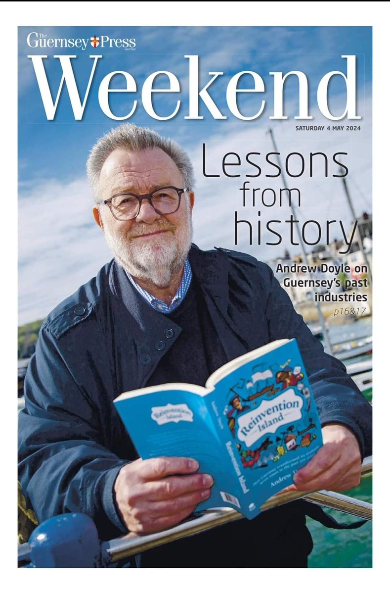 Must say I'm really enjoying this book - has anyone else read it?

Fascinating to learn about #Guernsey's 7 world famous industries - and how we met challenges of a changing world head on...with lessons drawn for our future...

<a href="/GuernseyPress/">Guernsey Press</a> <a href="/blueormer/">blueormer</a>