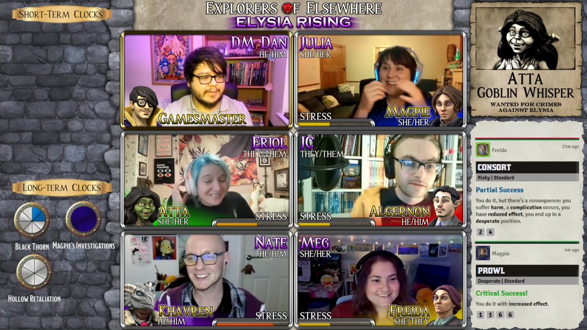 EoElsewhere's tweet image. Sneak into the most secure building in the city and jailbreak someone? Sounds easy!

See how the Crew handle it in ELYSIA RISING, our @BladesintheDark #actualplay on the EoE YT channel!

LINK: youtu.be/sK-bLFqs_zU

Like &amp;amp; sub for more!

#ttrpg #ttrpgcommunity #ttrpgrising #rpg