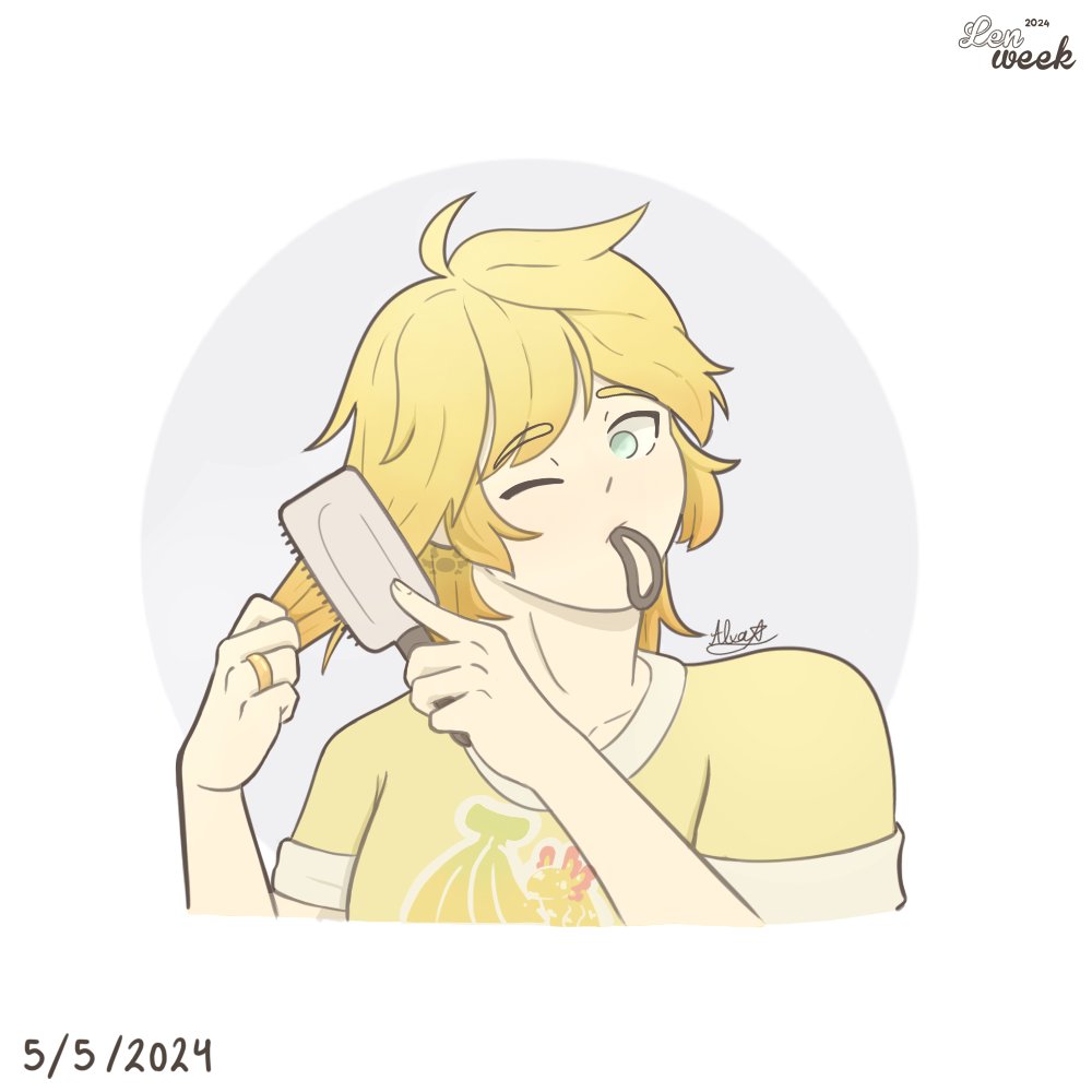 #LenWeek2024

•may 5th: Hairstyle

#kagamineLen #Vocaloid #fanart #DigitalArtist #digitalart #LenKagamine #anime #axolotl